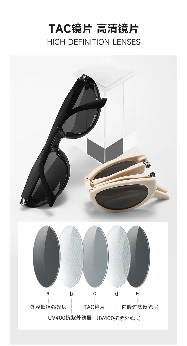 Women Anti-UV Polarized Sunglasses Black 2025 Style β feature 8