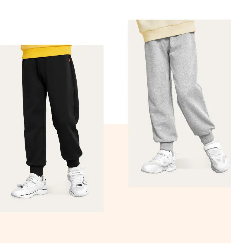 Kids Sweatpants Black Graphic Spring 2025 — feature 15