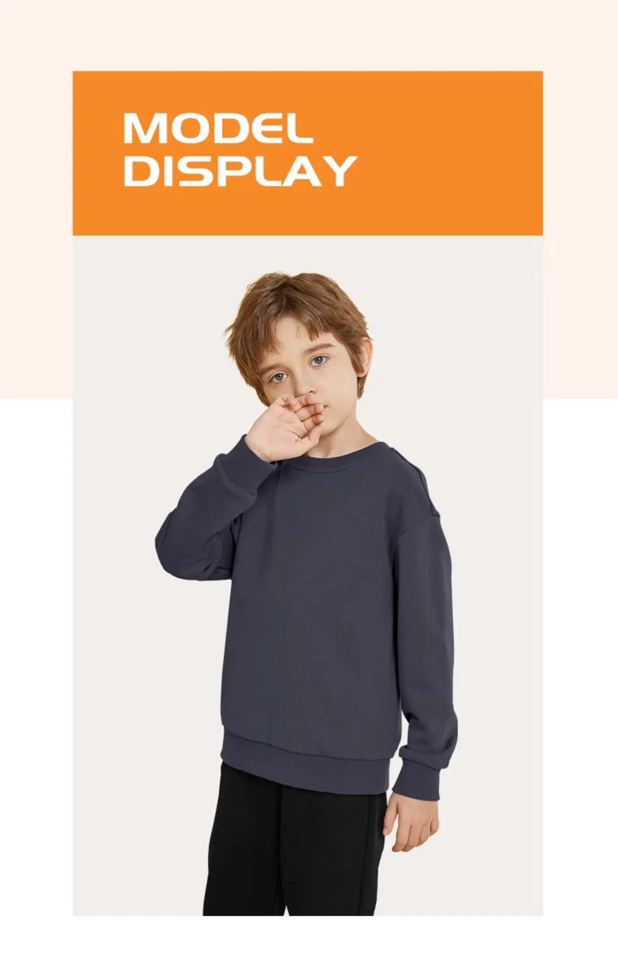Kids Sweatpants Black Graphic Spring 2025 — feature 16