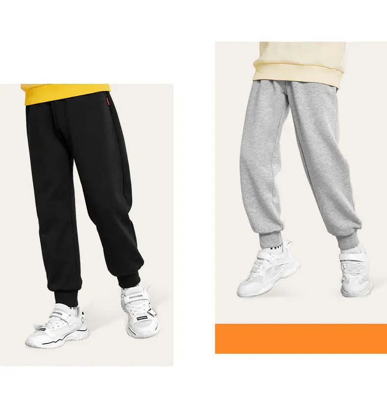 Kids Sweatpants Black Graphic Spring 2025 — feature 17