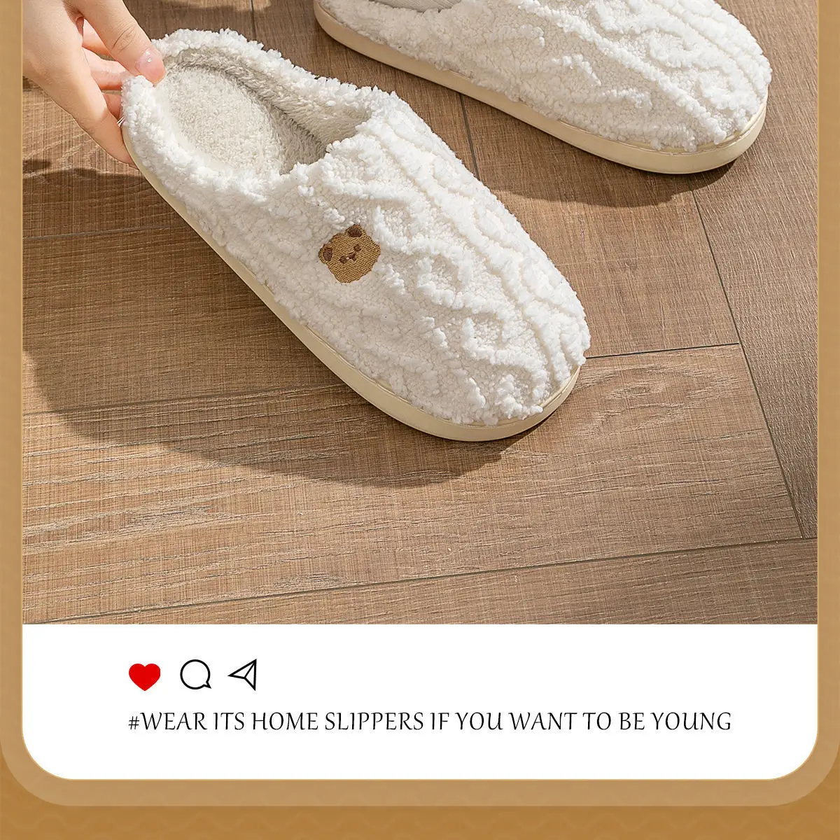 Women's Pink Fleece Lined Slippers Winter 2025 — feature 16