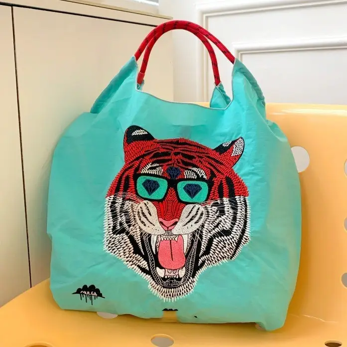 Pink Embroidered Shoulder Bag for Women luggage and leather goods - Image 104