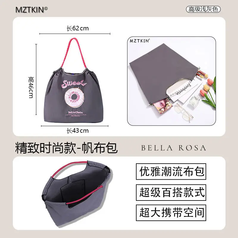 Pink Embroidered Shoulder Bag for Women luggage and leather goods - Image 12
