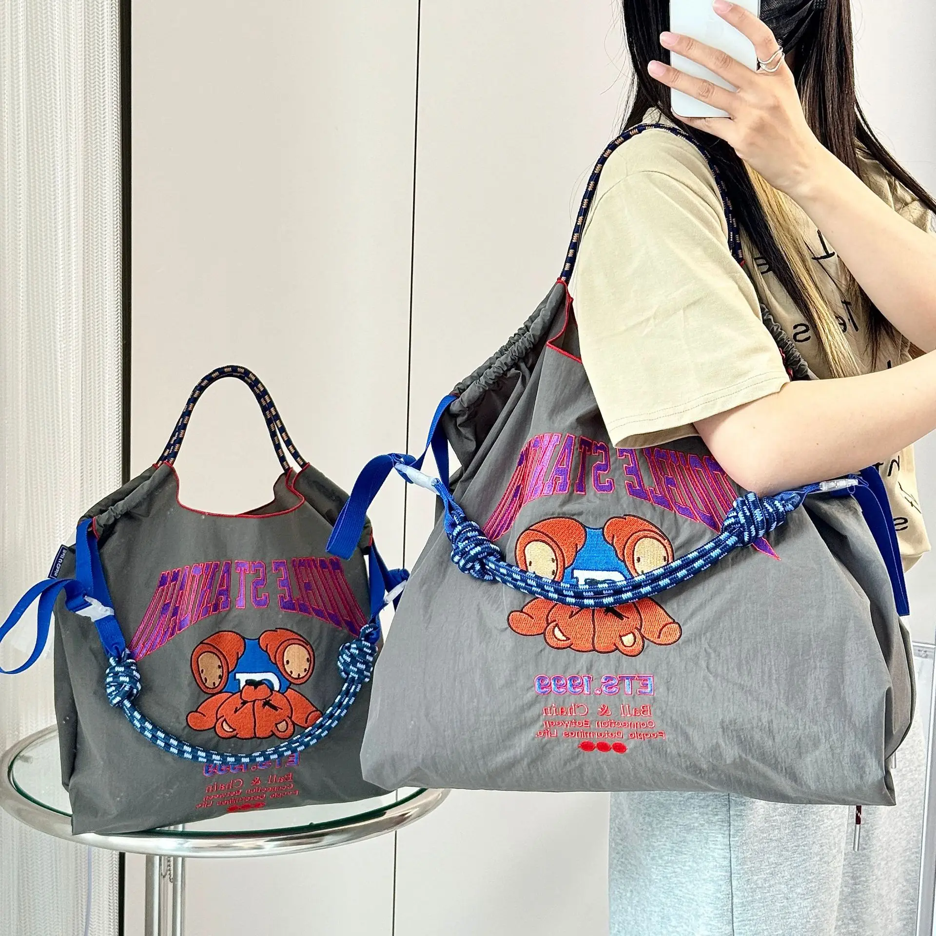 Pink Embroidered Shoulder Bag for Women luggage and leather goods - Image 160