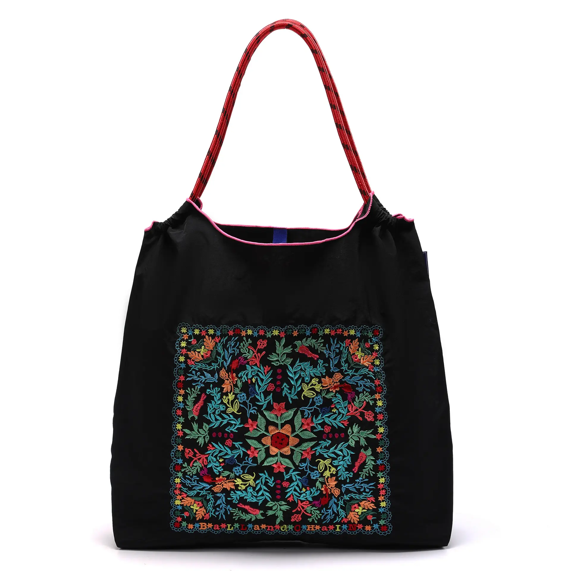 Pink Embroidered Shoulder Bag for Women luggage and leather goods - Image 176