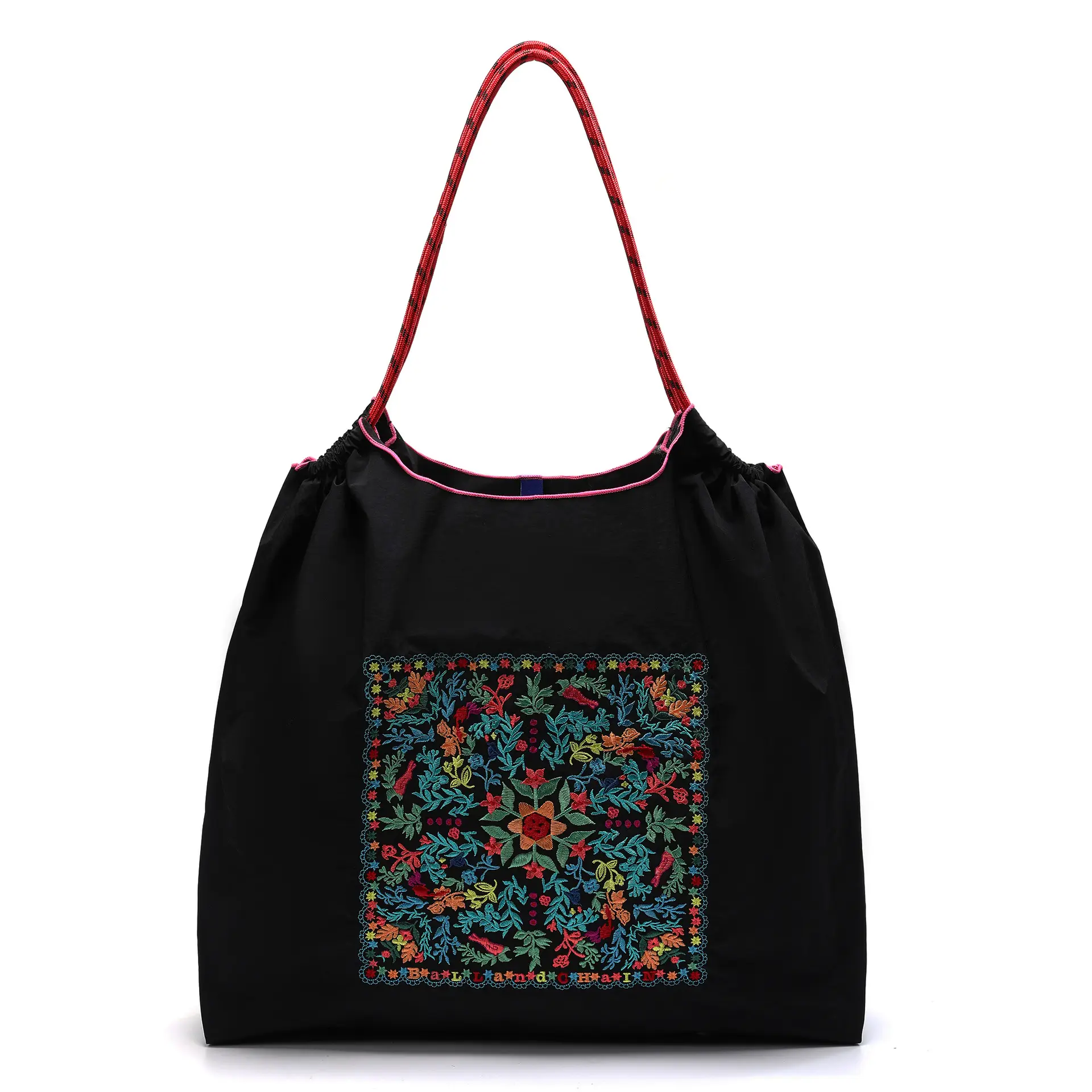 Pink Embroidered Shoulder Bag for Women luggage and leather goods - Image 177