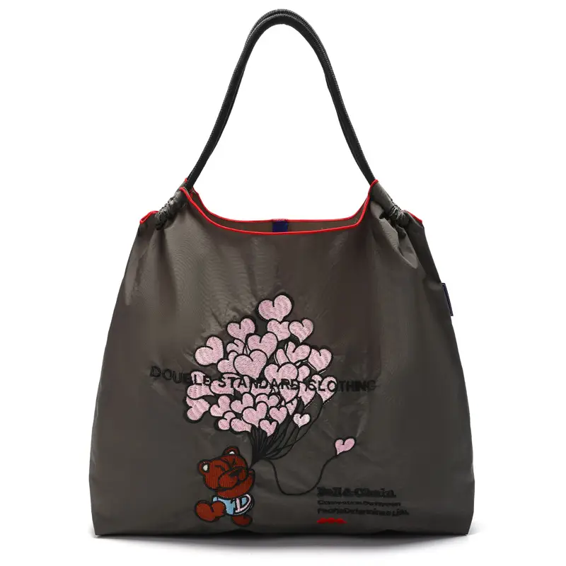 Pink Embroidered Shoulder Bag for Women luggage and leather goods - Image 198