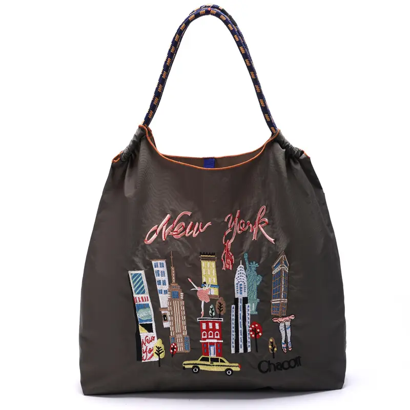 Pink Embroidered Shoulder Bag for Women luggage and leather goods - Image 199