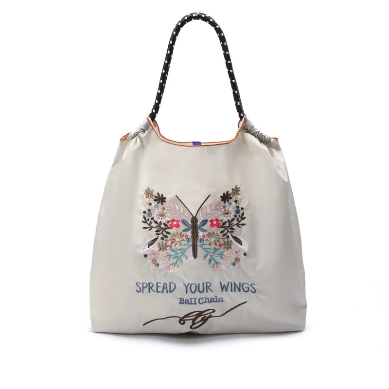 Pink Embroidered Shoulder Bag for Women luggage and leather goods - Image 206