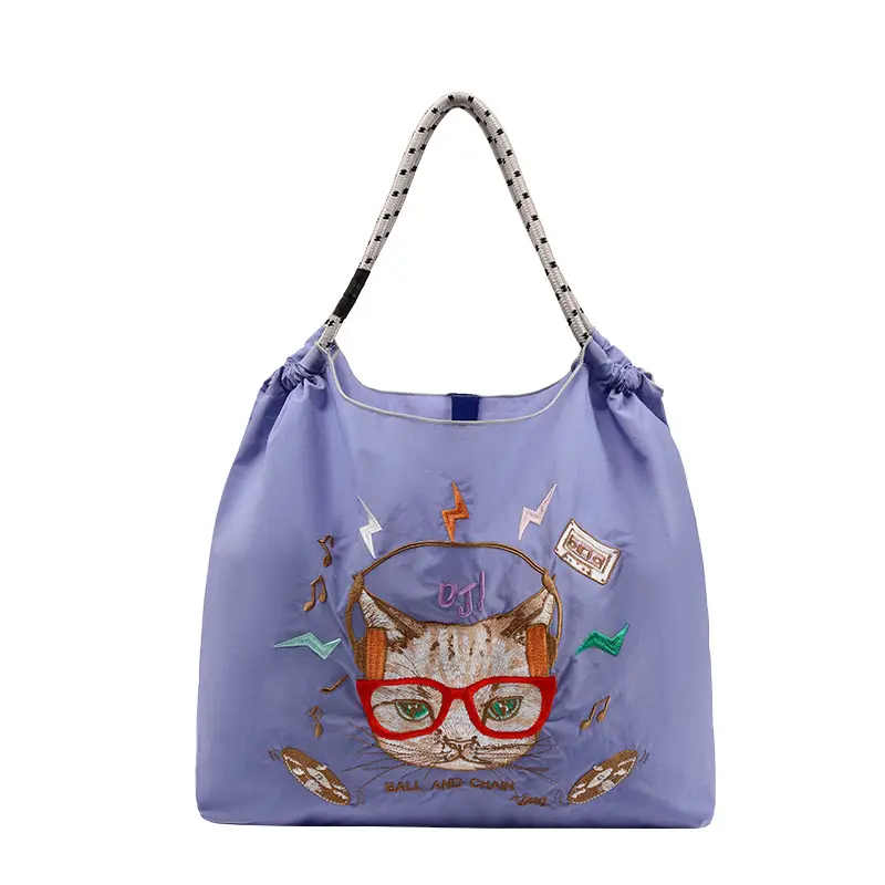 Pink Embroidered Shoulder Bag for Women luggage and leather goods - Image 45