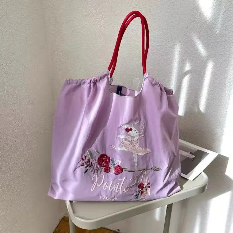 Pink Embroidered Shoulder Bag for Women luggage and leather goods - Image 51