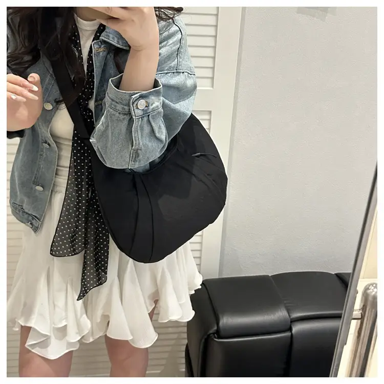 Trendy Nylon Underarm Bag 2025 Spring Summer Casual Shoulder Crossbody — feature 23