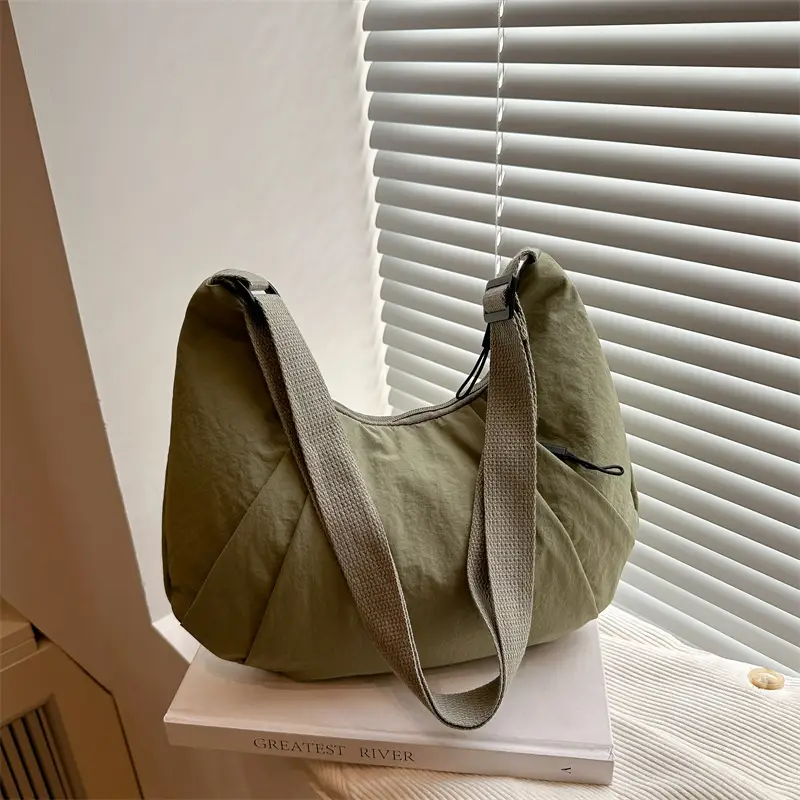 Trendy Nylon Underarm Bag 2025 Spring Summer Casual Shoulder Crossbody - Image 3