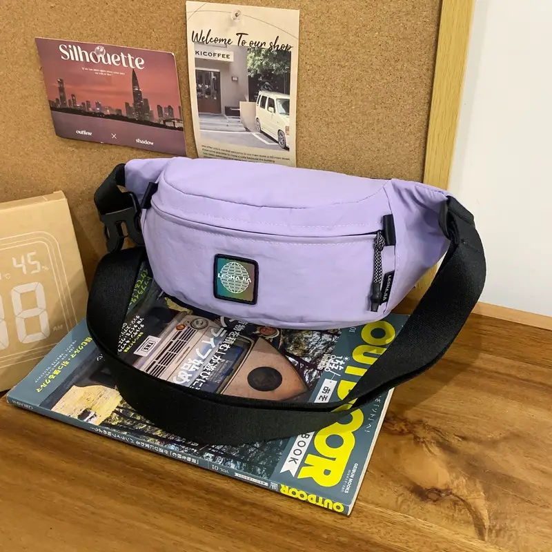 Yellow Ins Waist Bag for Women Men Luggage - Image 8