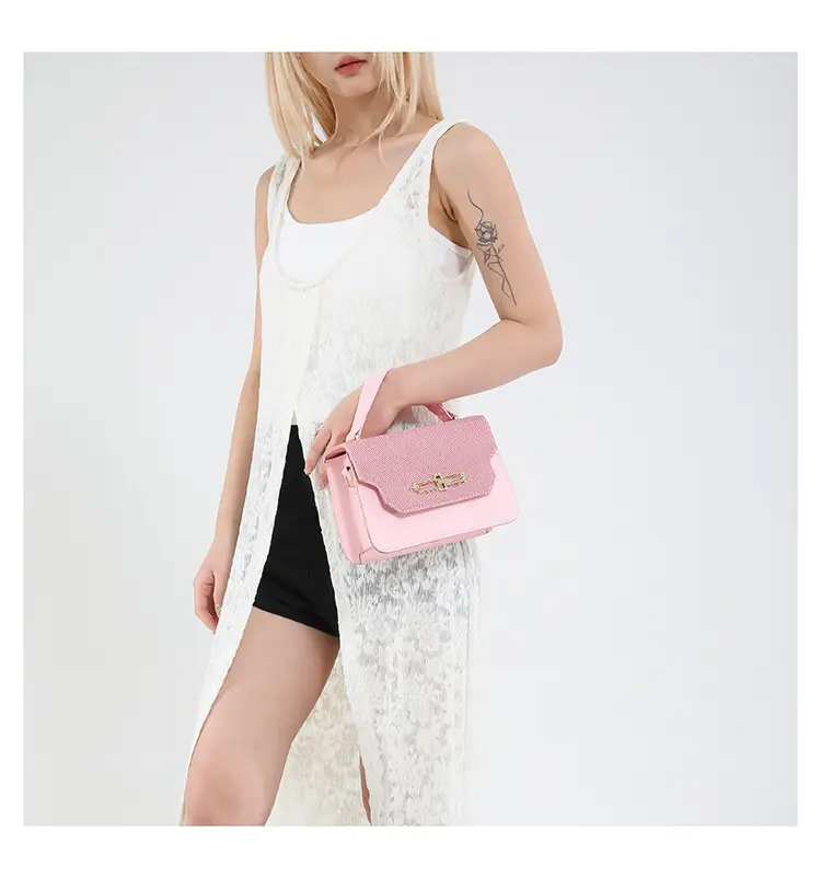 Light Blue Satchel Crossbody Bag for Women — feature 12