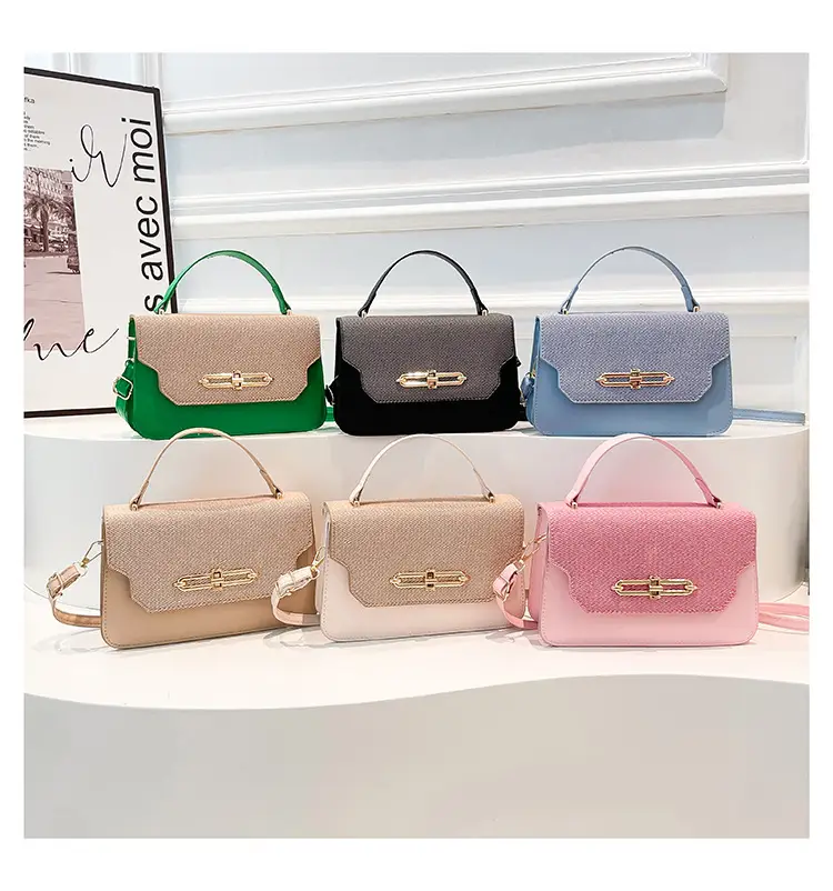 Light Blue Satchel Crossbody Bag for Women — feature 36