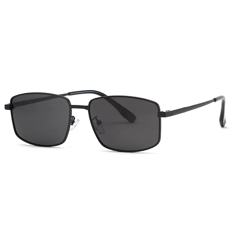Men Polarized Anti-UV Sunglasses Black - Image 7