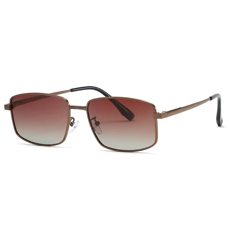 Men Polarized Anti-UV Sunglasses Black - Image 8