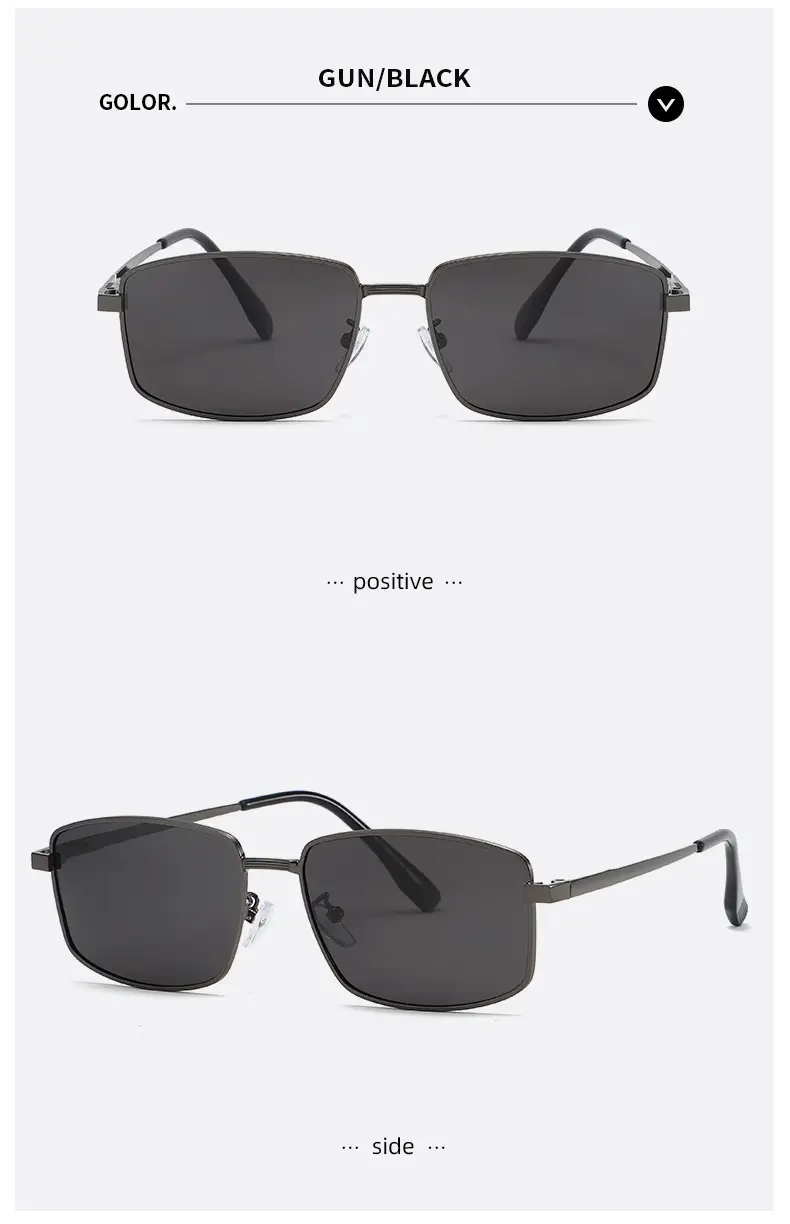 Men Polarized Anti-UV Sunglasses Black — feature 17