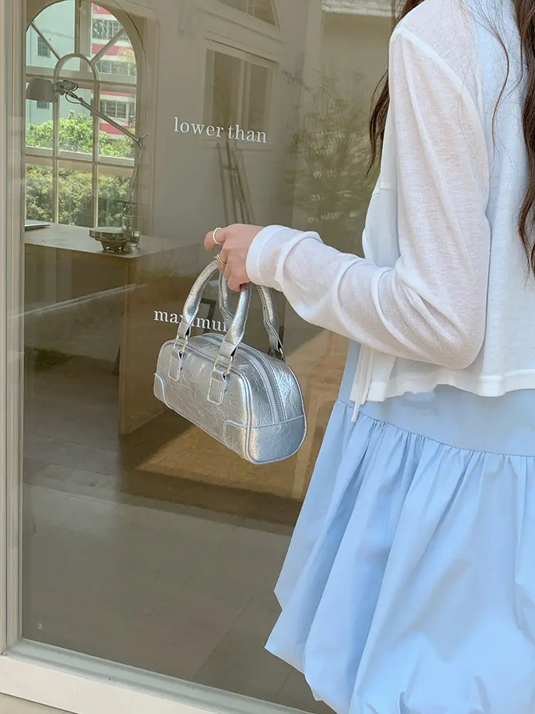 Women's Boston Bag Beige Crossbody Shoulder Crossbody — feature 18