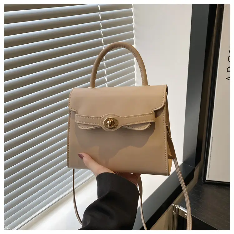 White Korean Style Square Handbag 2025 Spring — feature 24
