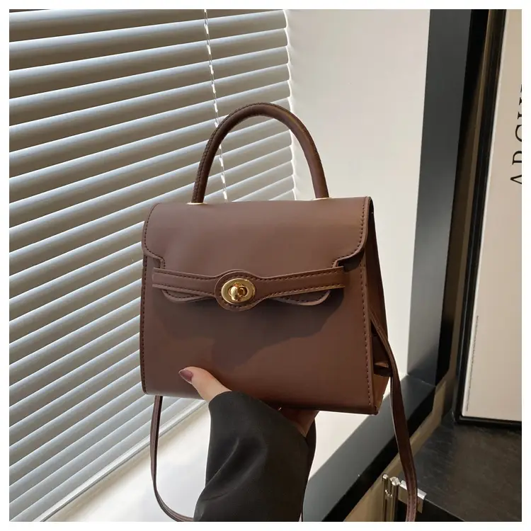 White Korean Style Square Handbag 2025 Spring — feature 27