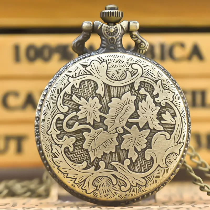 U.S. Constitution Sailboat Pocket Watch Necklace for Men Women - Image 8