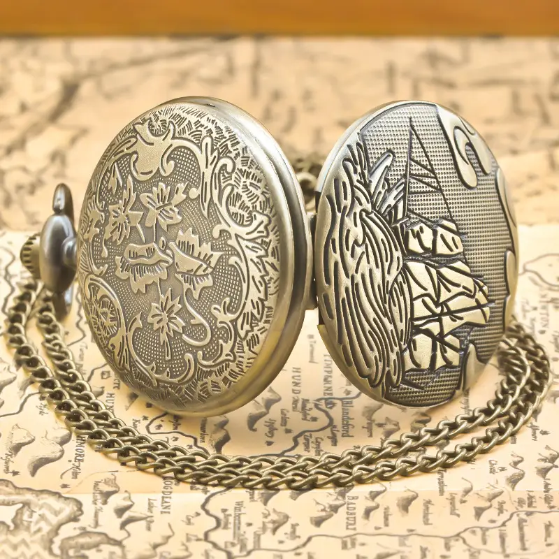 U.S. Constitution Sailboat Pocket Watch Necklace for Men Women — feature 8