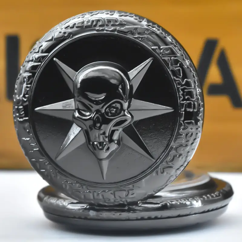 Vintage Bronze Pocket Watch with Anchor Navigation Map — feature 10