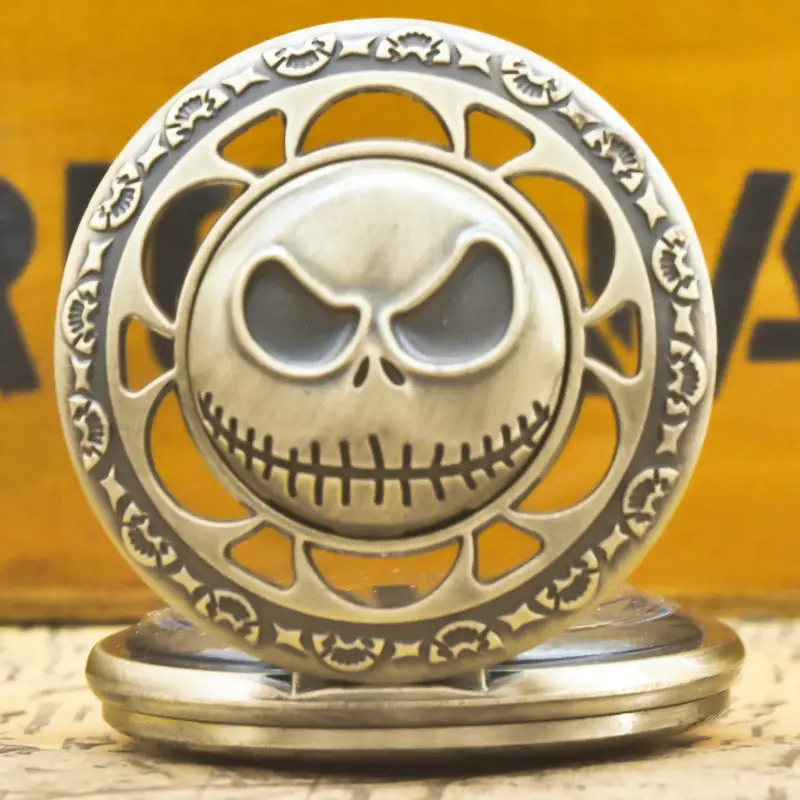 Vintage Bronze Pocket Watch with Anchor Navigation Map — feature 8