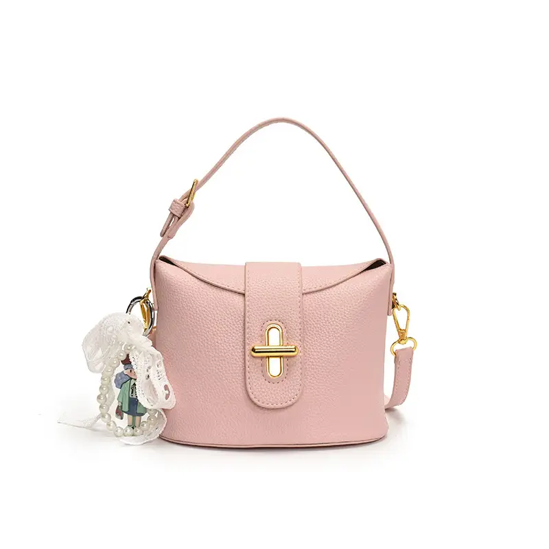 Pink Leather Shoulder Bag for Women 2025 - Image 10