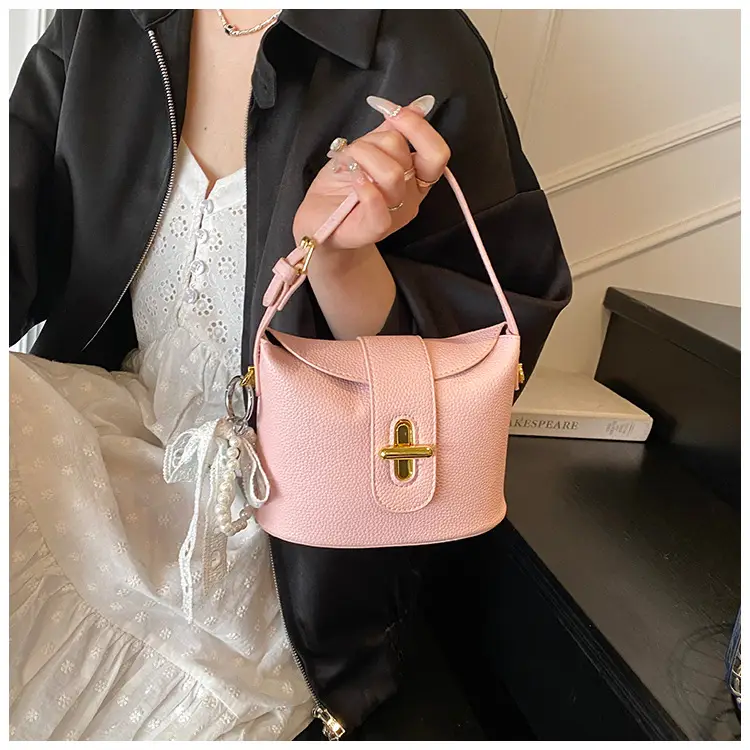 Pink Leather Shoulder Bag for Women 2025 — feature 19