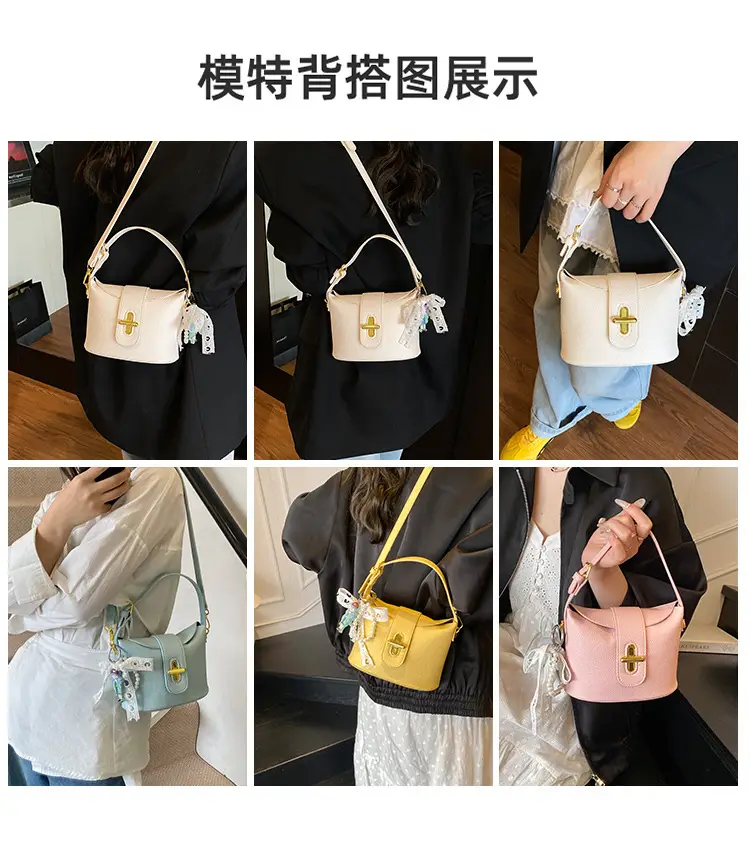 Pink Leather Shoulder Bag for Women 2025 — feature 3