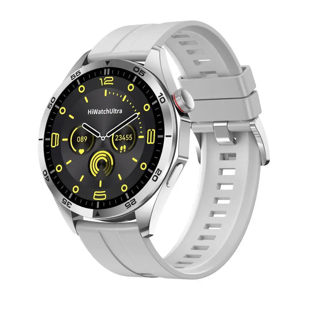 Cross-border watch4 smart watch GT4 round screen smart watch HD full touch Bluetooth call heart rate blood pressure - Image 2