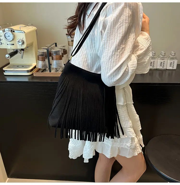 Frosted Shoulder Crossbody Bag Tan Women 2025 — feature 10