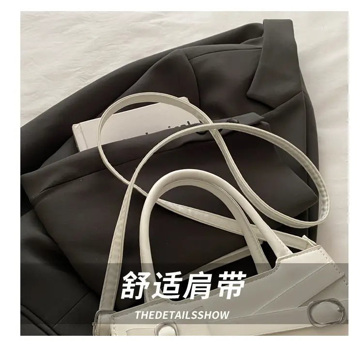 Black Textured Bow Shoulder Bag for Women 2025 — feature 5