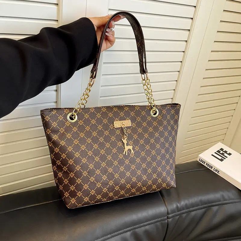 2024 Vintage Pattern Shoulder Tote Bags for Women - Image 4