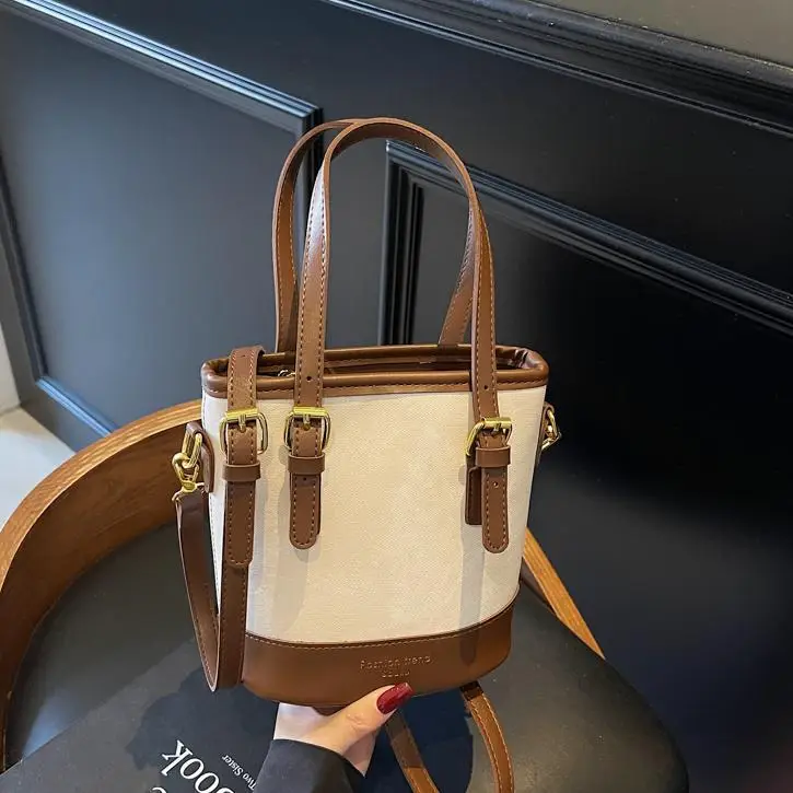 Women's Contrasting Color Handbag 2025 New - Image 6