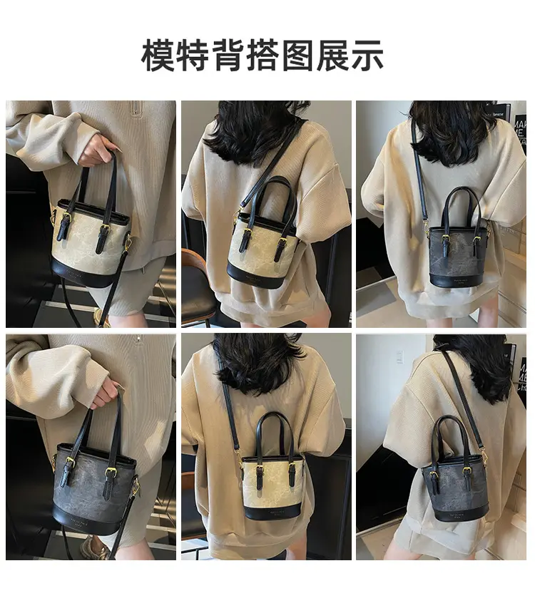 Women's Contrasting Color Handbag 2025 New — feature 11