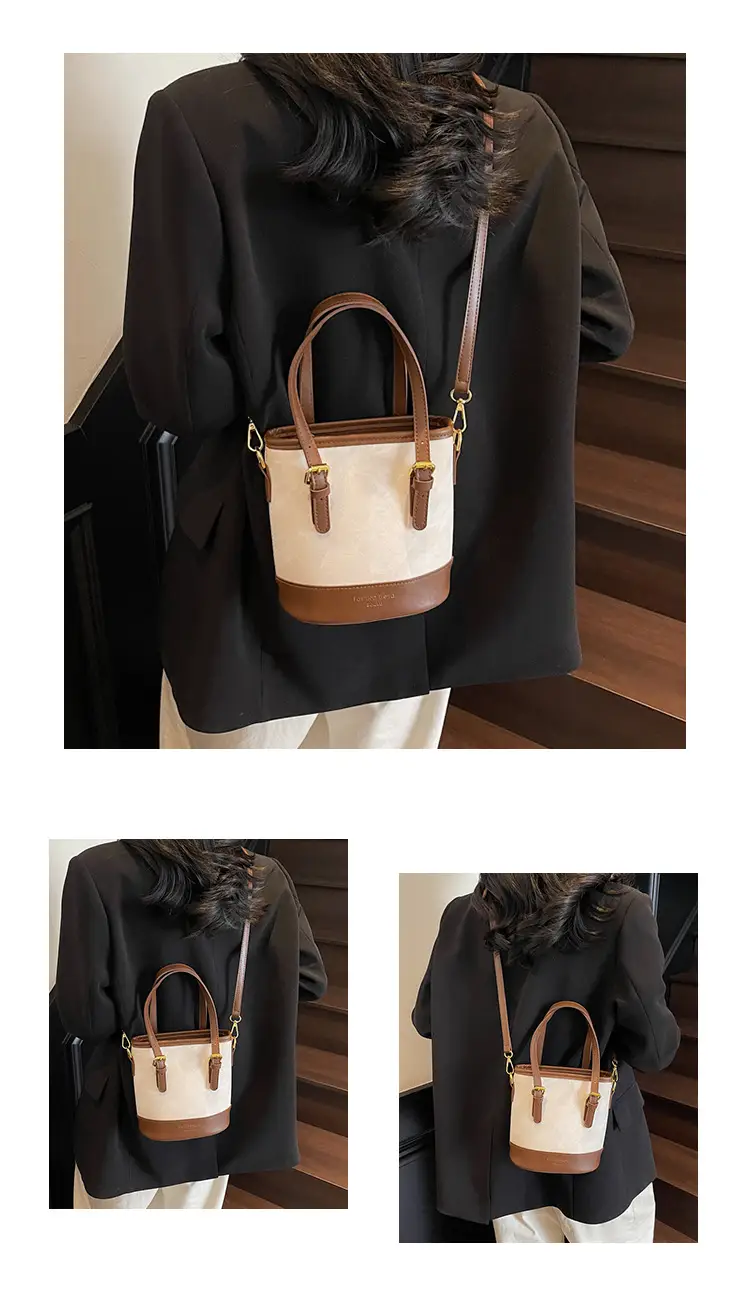 Women's Contrasting Color Handbag 2025 New — feature 13
