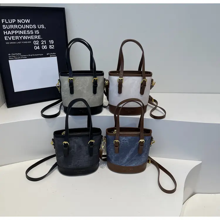Women's Contrasting Color Handbag 2025 New — feature 16