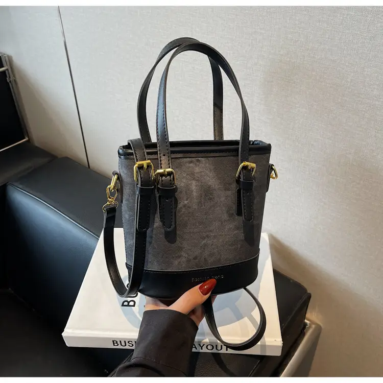 Women's Contrasting Color Handbag 2025 New — feature 22