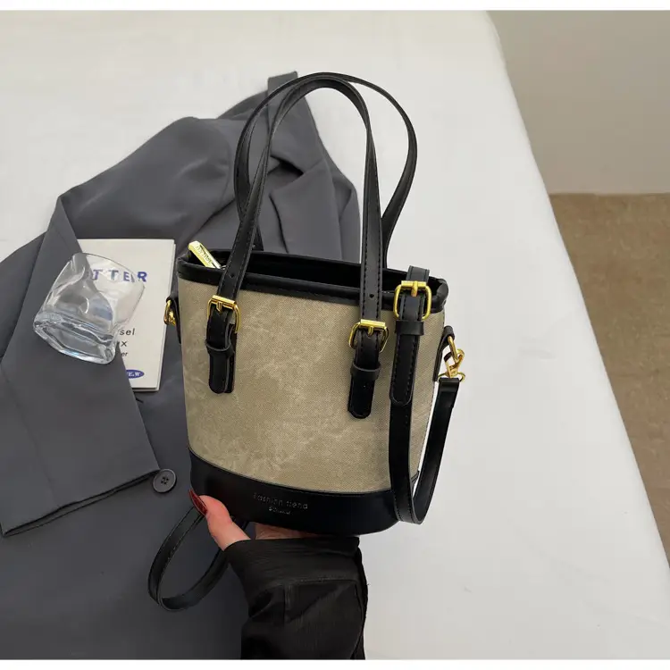 Women's Contrasting Color Handbag 2025 New — feature 24
