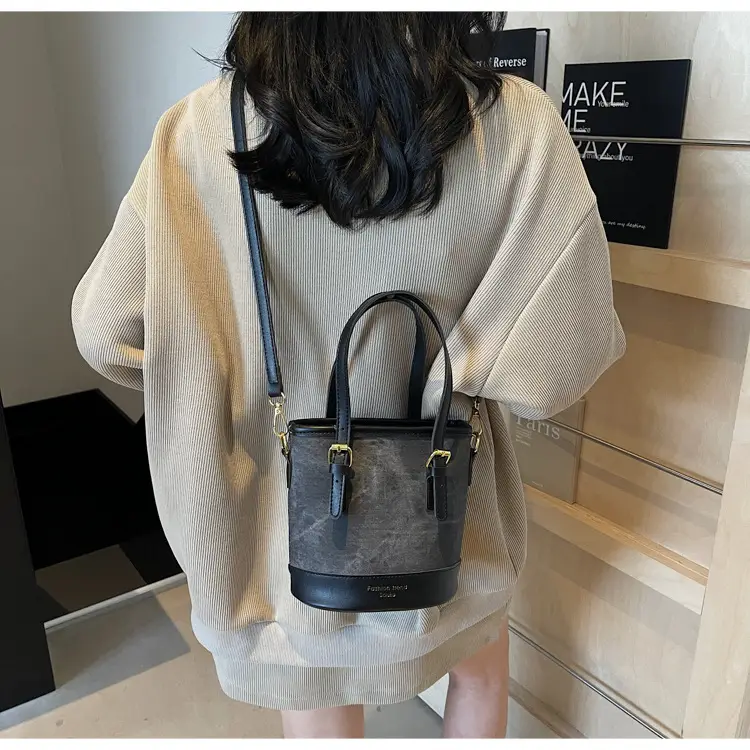Women's Contrasting Color Handbag 2025 New — feature 28