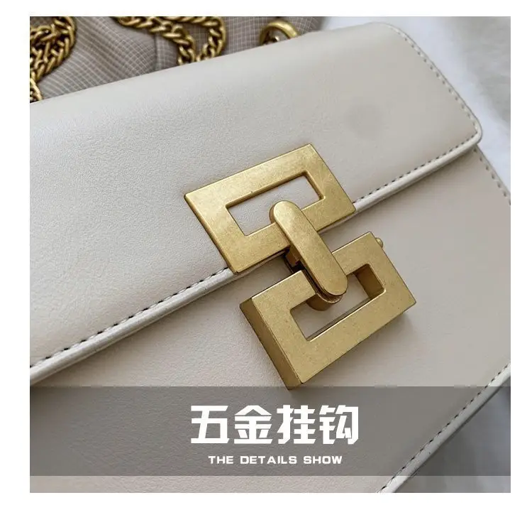 Black Gold Chain Shoulder Bag for Women — feature 7