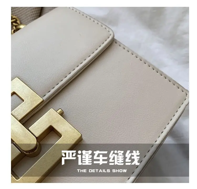 Black Gold Chain Shoulder Bag for Women — feature 8