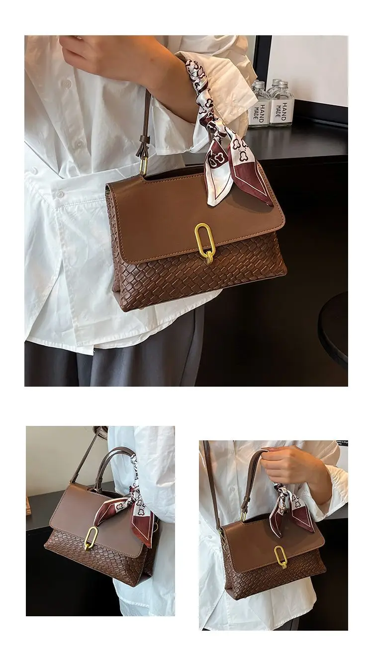 Women's Cream White Crossbody Shoulder Bag with Bow — feature 4