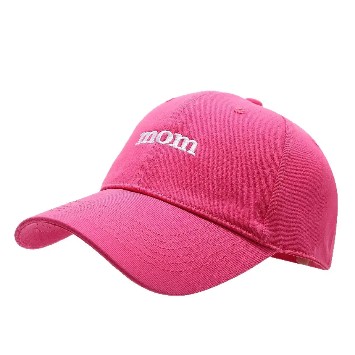 Mom Embroidered Baseball Cap Women Face-Slimming Autumn Sun Hat - Image 11
