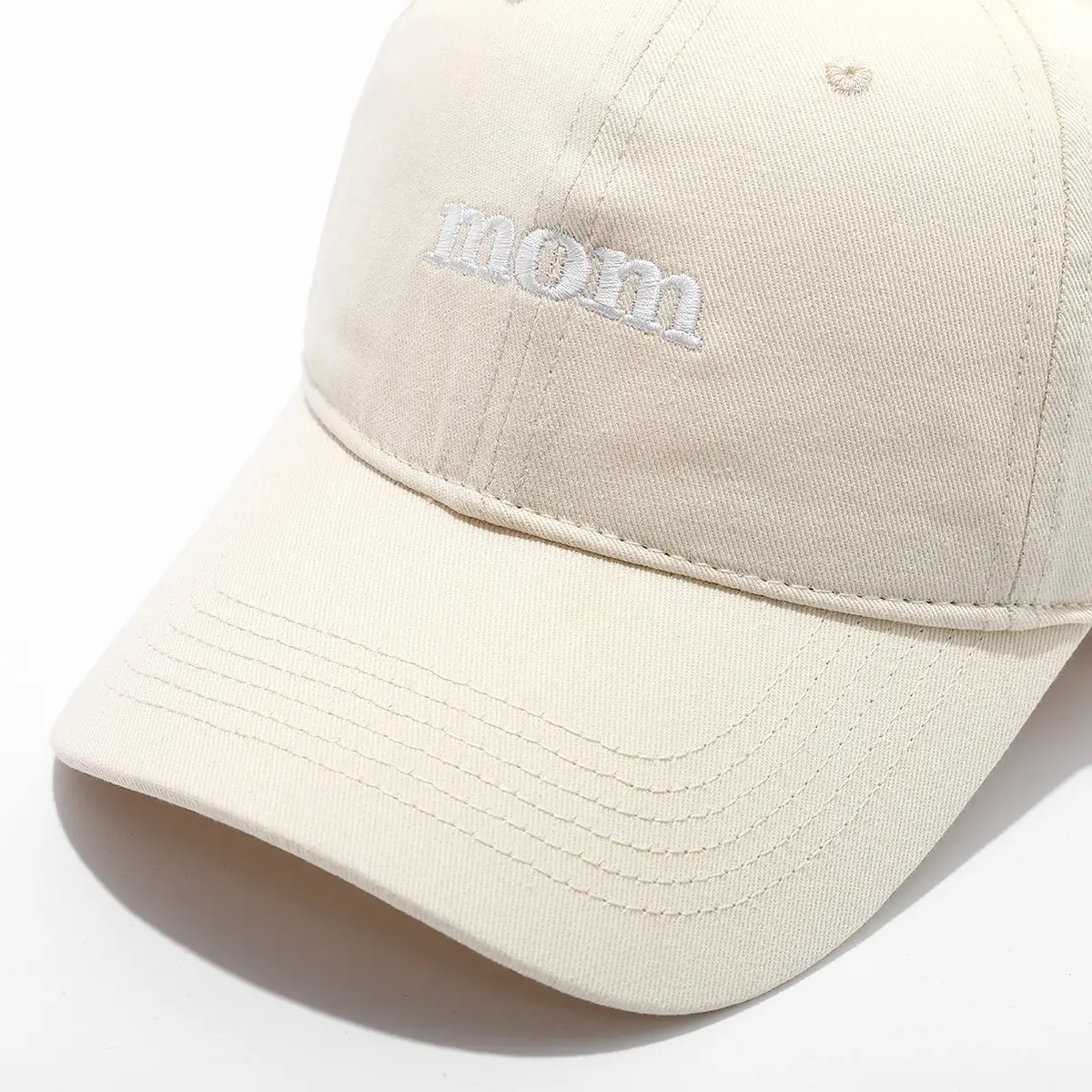Mom Embroidered Baseball Cap Women Face-Slimming Autumn Sun Hat — feature 12