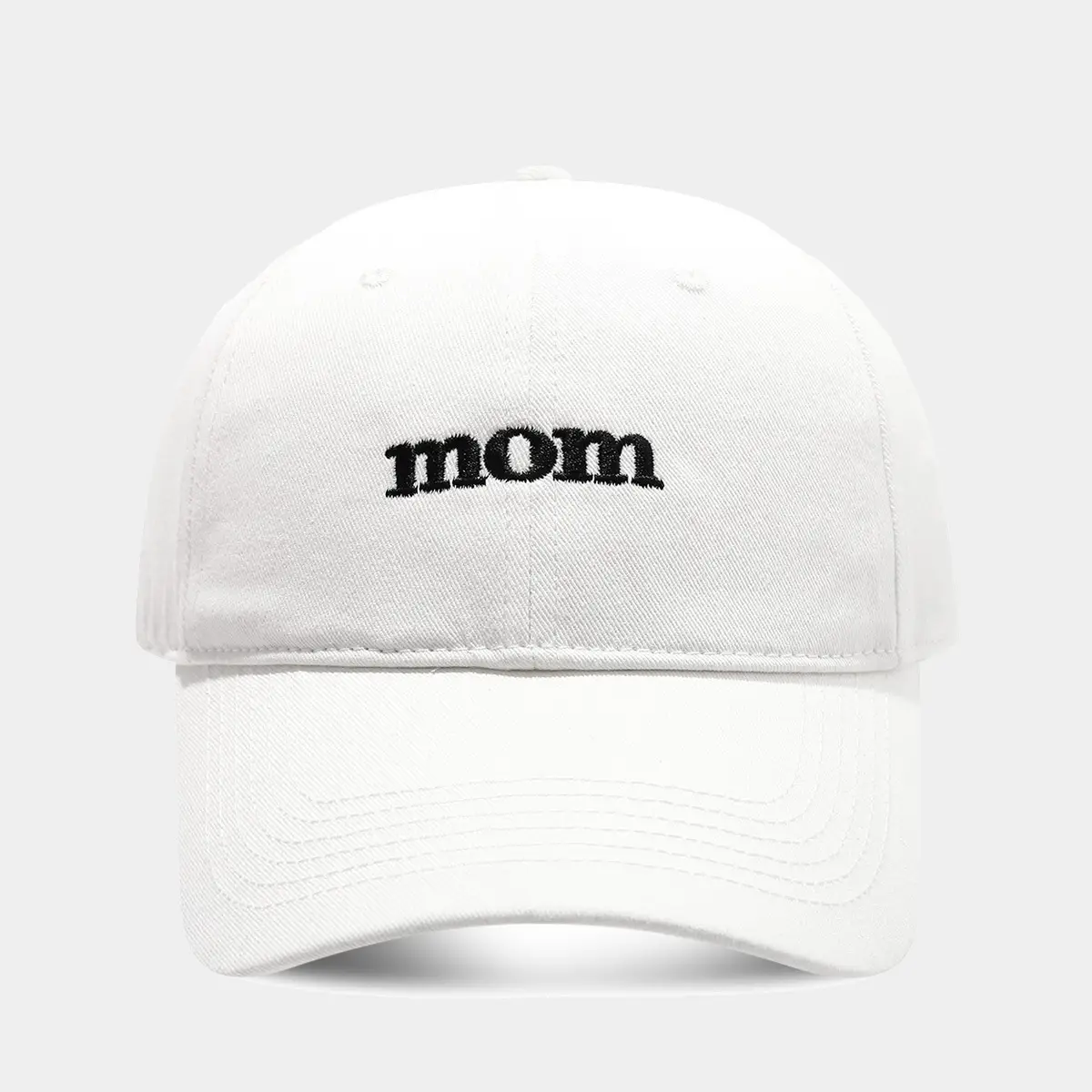 Mom Embroidered Baseball Cap Women Face-Slimming Autumn Sun Hat - Image 2